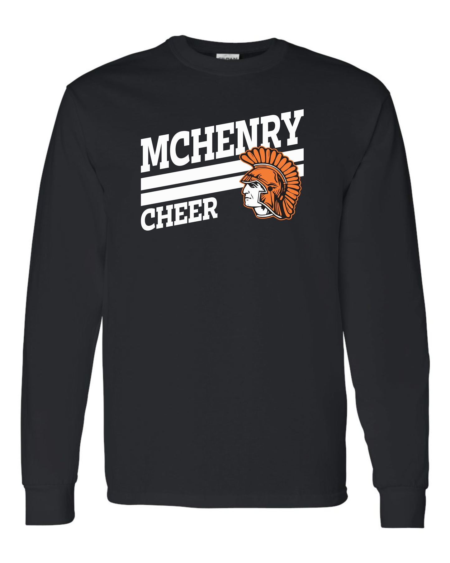 MCHS Cheerleading "Angle" Long Sleeve T-Shirt