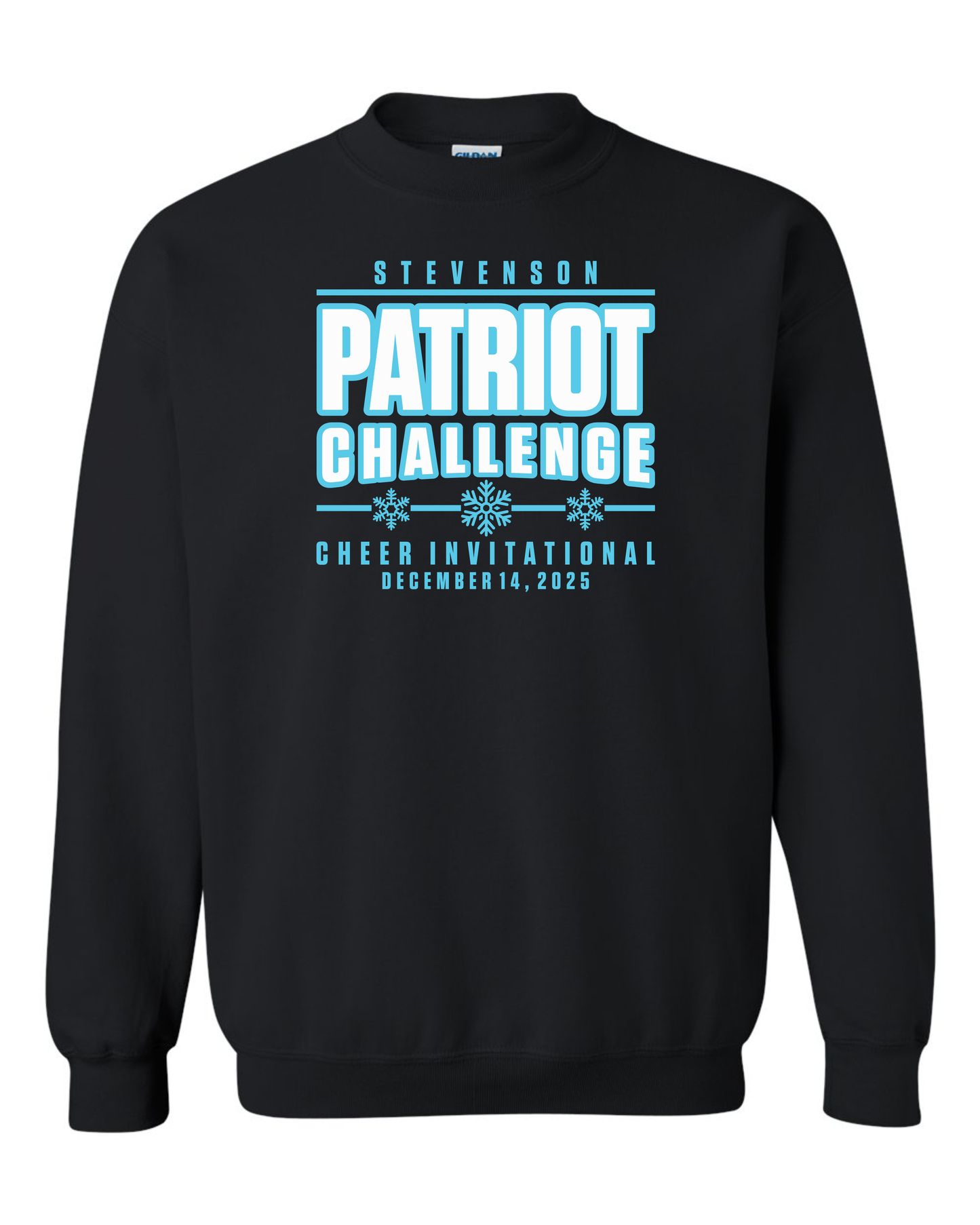 "Patriot Challenge" Stevenson 2025 Cheer Invitational Event Crewneck Sweatshirt - PRE ORDER ONLY