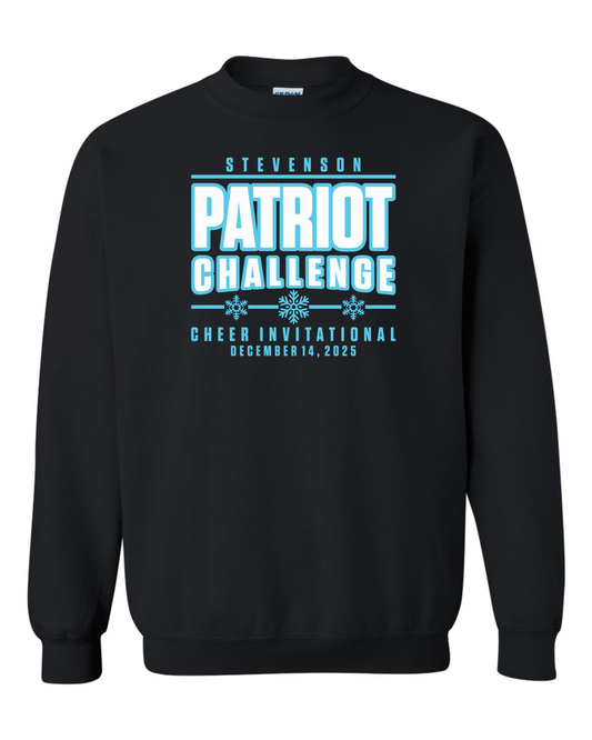 "Patriot Challenge" Stevenson 2025 Cheer Invitational Event Crewneck Sweatshirt - PRE ORDER ONLY