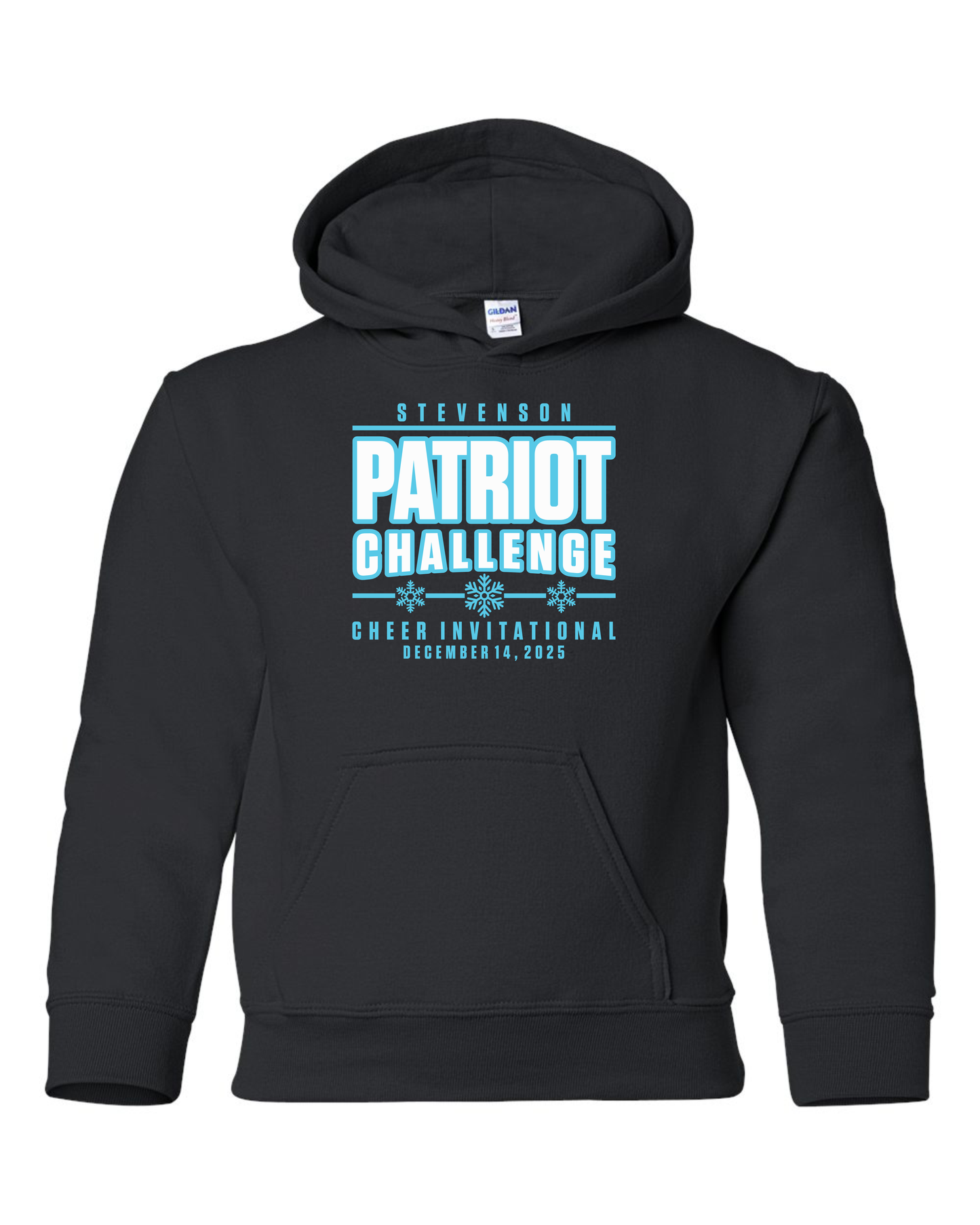 "Patriot Challenge" Stevenson 2025 Cheer Invitational Event Hoodie