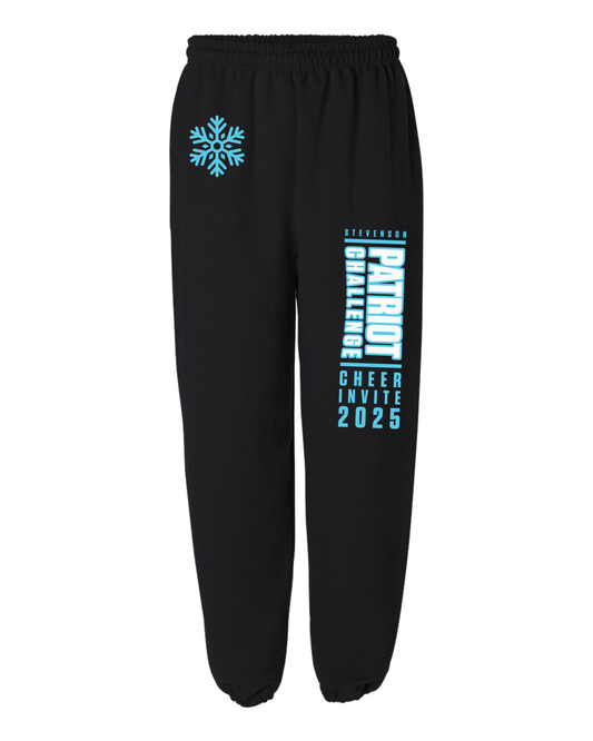 "Patriot Challenge" Stevenson 2025 Cheer Invitational Event Sweatpants - PRE ORDER ONLY!